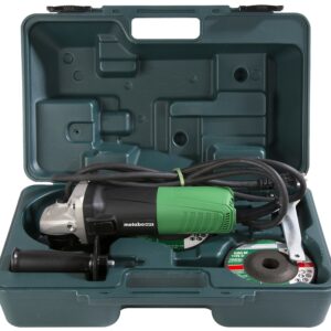 Metabo HPT G12SR4 Slide Switch Angle Grinder, 6.2 A, M14 x 2 Spindle, 4-1/2 in Dia Wheel, 10,000 rpm Speed