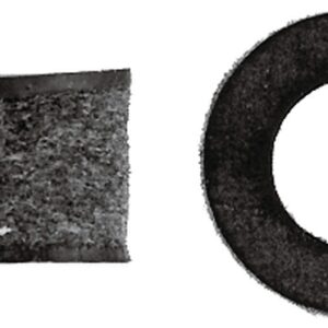 Danco 35233C Bonnet Packing, #97, 3/8 in ID x 5/8 in OD Dia, 5/16 in Thick, Felt Cloth, For: Crane Dial-Ese Faucets