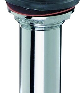Plumb Pak PP856-80PC Lavatory Plug with Grid Strainer, Commercial-Grade, Pop-Out, Cast Brass, Chrome