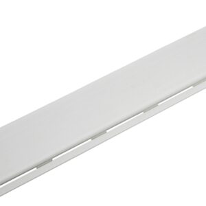 Amerimax 85320 Gutter Cover, 4 ft L, Vinyl, White