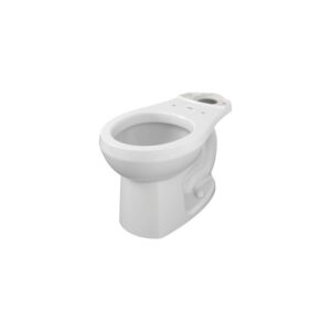 American Standard Colony 3 Series 3437D101.020 Standard Height Toilet Bowl, Round, 1.28 gpf Flush, 12 in Rough-In, White
