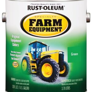 Specialty 280170 Farm Equipment Paint, Oil Base, Gloss Sheen, JD Green, 1 gal, 520 sq-ft/gal Coverage Area