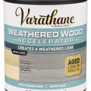 Varathane 313835 Weathered Accelerator, Clear, Liquid, 1 qt