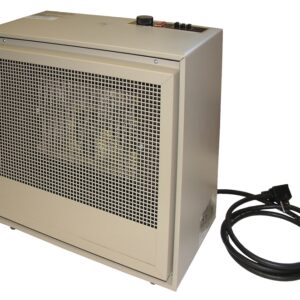 TPI 474 Series H474TMC Dual-Heat Portable Heater, 8.3/16.6 A, 240 V, 1920/3840 W, 13,106 Btu Heating