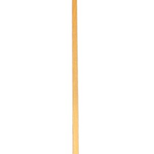 Birdwell 5028-4 Contractor Push Broom, 24 x 2-5/8 x 7/8 in Block, Black/Blue Bristle, 3 in L Trim, Hardwood Handle