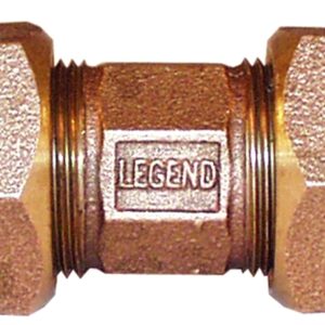 Legend 313-154NL Tube Pipe Union, 0.75 in, Compression