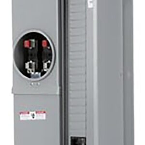 Siemens MC2040B1200EFC Meter Combination Load Center, 200 A, 20-Space, 4-Jaw, 40-Circuit, NEMA 3R Enclosure