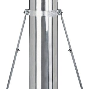 Selkirk 206440 Roof Brace Kit, Stainless Steel, Includes: (1) Support Band