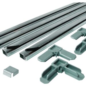 Make-2-Fit PL 7803 Screen Frame Kit, Includes: Frame, Spline, 36 x 36 in Screen Frame Suitable for