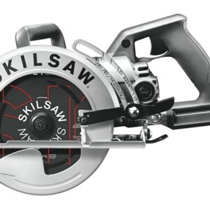 Skilsaw SPT77W-01 Worm Drive Saw, 15 A, 7-1/4 in Dia Blade, 0.812 in Arbor, 2-13/32 in D Cutting, 51 deg Bevel