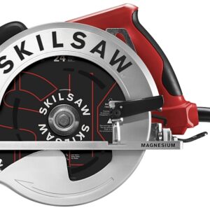 Skilsaw SPT67M8-01 Circular Saw, 15 A, 7-1/4 in Dia Blade, 5/8 in Arbor, 2-7/16 in D Cutting, 56 deg Bevel