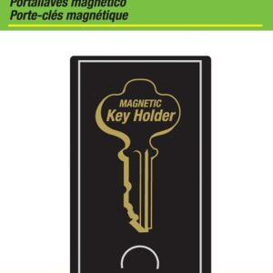 Hy-Ko KC199-CLIP Magnetic Key Holder, Plastic