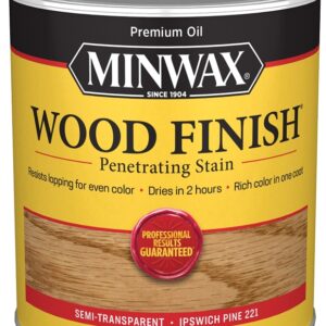 Minwax 70004444 Wood Stain, Ipswich Pine, Liquid, 1 qt, Can