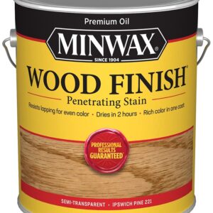Minwax 71004000 Wood Stain, Oil Base, Ipswich Pine, Liquid, 1 gal, Can