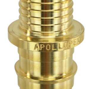 Apollo ExpansionPEX Series EPXBC3434 Coupling, 3/4 in, Barb, Brass, 200 psi Pressure