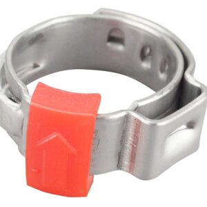 Apollo Pro Series PXPRO12100JR Pinch Clamp, Stainless Steel, 100/PK