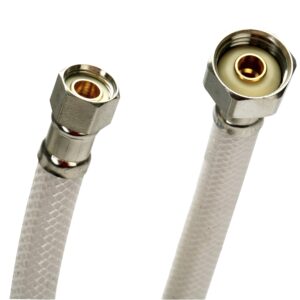 Fluidmaster B1FV16 Water Supply Connector, 3/8 x 1/2 in, Vinyl