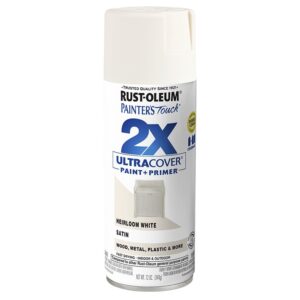 Rust-Oleum Painter's Touch 2X Ultra Cover 334071 Spray Paint, 12 oz Aerosol Can, Exterior, Interior, Oil Base, 1/PK