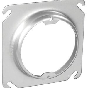 Southwire 52C3-5/8-UPC Fixture Ring, 4 in L, Square, Steel, Silver, Galvanized