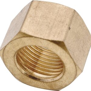 Anderson Metals 730061-05 Nut, 5/16 in, Compression, Brass