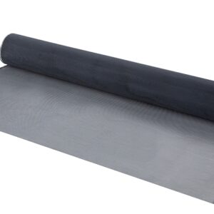M-D 14112 Screen Mesh, 7 ft L, 3 ft W, Aluminum, Charcoal