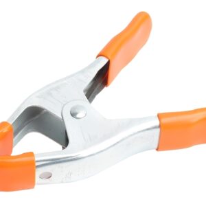 Pony 3202-HT Spring Clamp, 2 in Clamping, Steel, Zinc, Orange