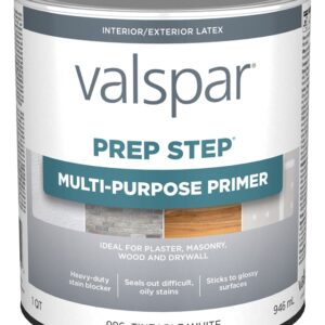 Valspar Prep Step 986 Series 044.0000986.005 Multi-Purpose Primer, Tintable White, 1 qt