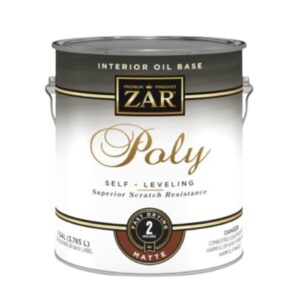 ZAR 33913 Polyurethane, Liquid, Antique Flat, 1 gal, Can
