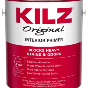 Kilz 10001 Primer, Oil Base, White, 1 gal, Can
