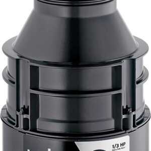 InSinkErator Badger Series 76039H Garbage Disposal, 26 oz Grinding Chamber, 1/3 hp Motor, 120 V, Steel