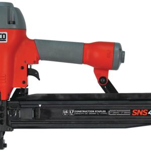 Senco 3L0003N Stapler, 7/16 in W Crown, 1 to 2 in L Leg, 160 Magazine, 5.4 cu-ft Air