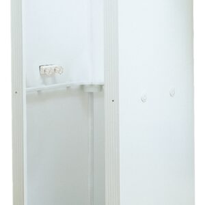 ELM DURASTALL 68 Shower Stall, 32 in L, 32 in W, 74-3/4 in H, Thermoplastic, High-Gloss