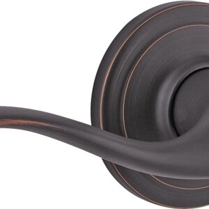 Kwikset Signature Series 788TNL RH11P Half Inactive Dummy Lever, Venetian Bronze, Zinc, Residential, Right Hand, 2 Grade