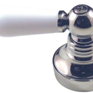 Danco 46010 Faucet Handle, Zinc, Chrome Plated, For: Universal Single Handle Bathroom Sink and Kitchen Sink Faucets