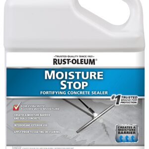 RUST-OLEUM 301239 Moisture Stop Fortifying Sealer, Clear/Low Luster, 1 gal