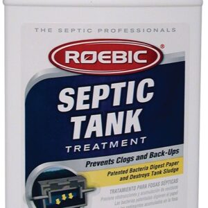 Roebic K-37 Septic System Treatment, Liquid, Straw, Earthy, Slightly Hazy, 1 qt, Bottle