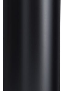 Imperial BM2027 Stove Pipe with Damper Holes, 6 in Dia, 24 in L, Steel, Black