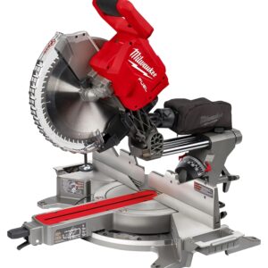 Milwaukee M18 FUEL 2739-20 Compound Miter Saw, Cordless, 12 in Dia Blade, 3500 rpm Speed, 50, 60 deg Max Miter Angle