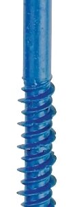 Tapcon 24325 Screw Anchor, 2-1/4 in L, Hex Drive, Steel, Climaseal, 75/PK