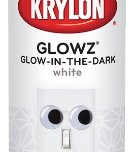 Krylon K03152000 Craft Spray Paint, Gloss, White, 6 oz, Can