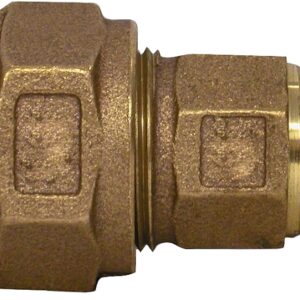 Legend T-4300NL Series 313-205NL Pipe Coupling, 1 in, Pack Joint x MNPT, Bronze, 100 psi Pressure