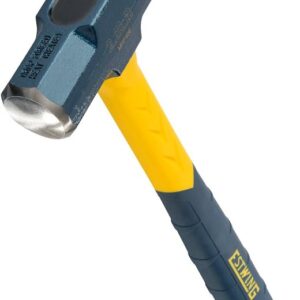 Estwing MRF40E Hammer, 40 oz Head, Smooth Face Head, Steel Head, 14 in OAL