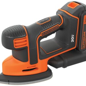 Black+Decker MOUSE BDCMS20C Sander, 20 V, 1.5 Ah