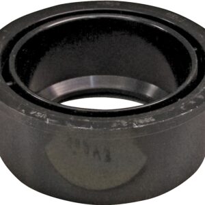 Canplas 102754BC Reducing Pipe Bushing, 3 x 2 in, Spigot x Hub, ABS, Black
