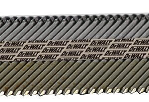 DEWALT DPT-12D120FH Series Framing Nail, Paper Tape Collation, 3-1/4 in L, 30 Gauge, Steel, Bright, 0.12 in Diameter