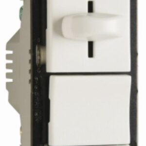 Legrand LS TradeMaster LSCL453PWCCV4 Dimmer, 120 V, 450 W, CFL, Incandescent, LED Lamp, 3-Way, White