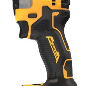 DEWALT Atomic DCF850B Impact Driver, Tool Only, 20 V, 1/4 in Drive, Hex Drive, 3800 ipm, 3250 rpm Speed