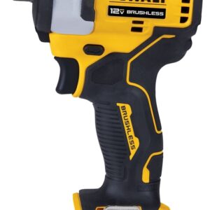 DEWALT XTREME Series DCF901B Cordless Impact Wrench, Tool Only, 12 V, 1/2 in Drive, Hog Ring Drive, 0 to 3250 IPM