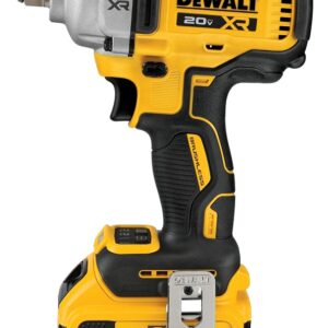 DEWALT DCF891P2 Impact Wrench Kit, Battery Included, 20 V, 5 Ah, 1/2 in Drive, 2000 rpm Speed