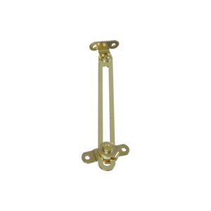 National Hardware N208-637 Friction Lid Support, Steel, Brass, 6 in L, 1/PK